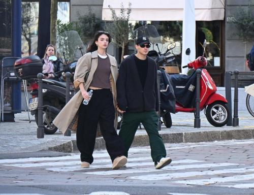 Deva Cassel and Saul Nanni Out in Milan, March 2024 5