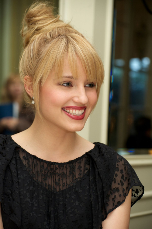 Dianna Agron I Am Number Four Press Conference November 2010 14