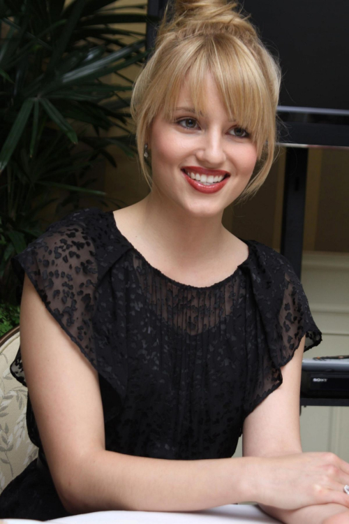 Dianna Agron I Am Number Four Press Conference November 2010 7