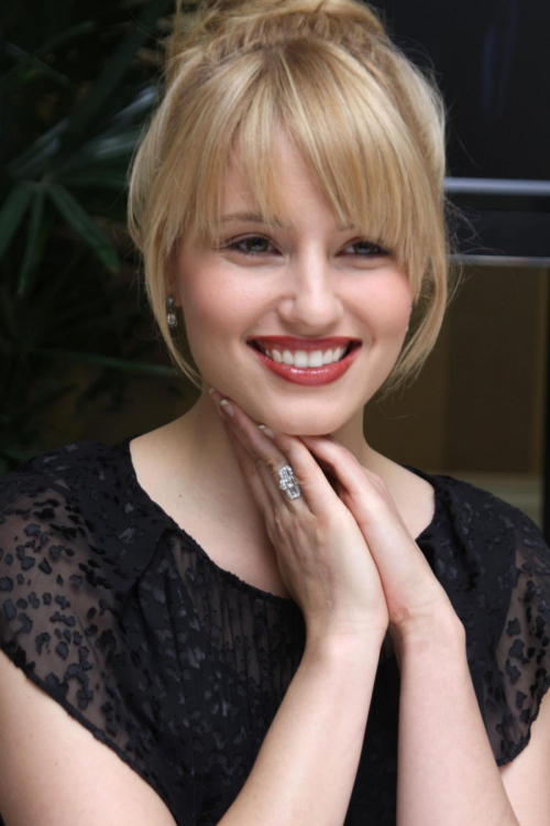 Dianna Agron I Am Number Four Press Conference November 2010 8