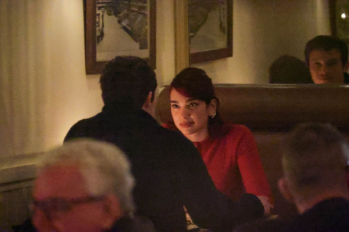 Dua Lipa and Callum Turner on a Dinner Date in Paris, March 2024 1