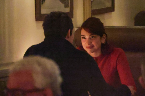 Dua Lipa and Callum Turner on a Dinner Date in Paris, March 2024 5