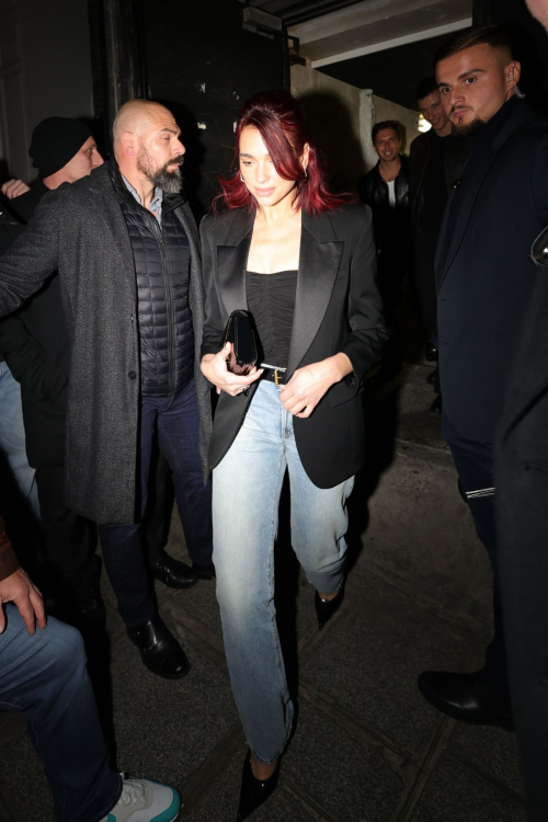 Dua Lipa Leaves Silencio Club Nightclub in Paris, March 2024 1