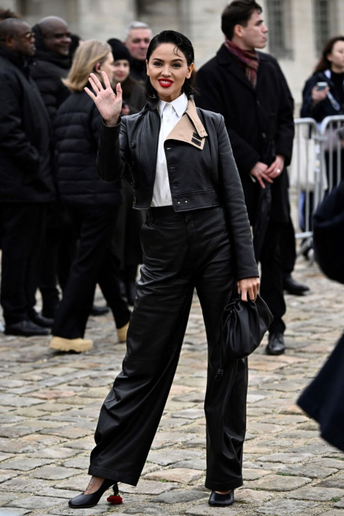 Eiza Gonzalez at Loewe Fashion Show Paris Fashion Week, March 2024 6