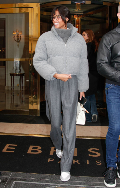 Ella Balinska Leaves Her Hotel at Paris Fashion Week, March 2024 4