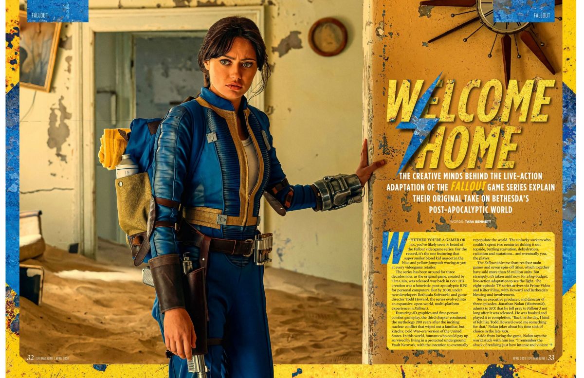 Ella Purnell in SFX Magazine, April 2024