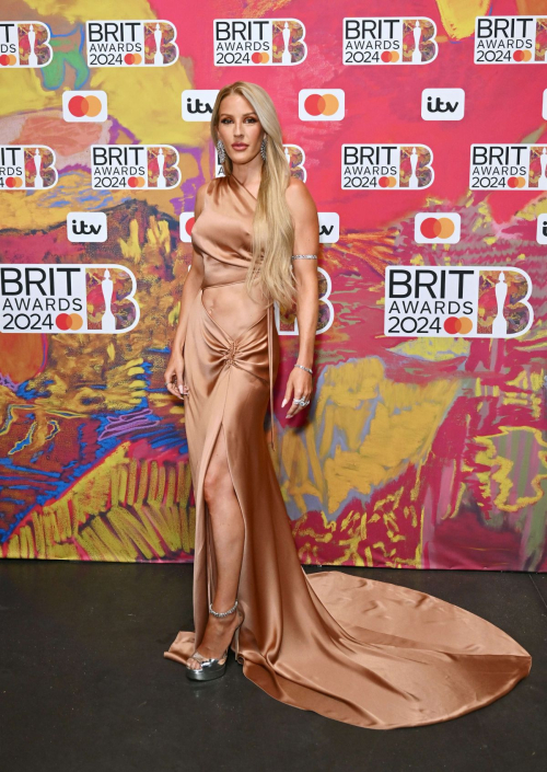 Ellie Goulding at Brit Awards 2024 at O2 Arena in London, March 2024 2