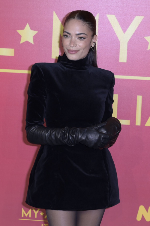 Elodie at Call My Agent Italia 2 Black Carpet in Rome, March 2024 4