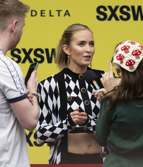 Emily Blunt at The Fall Guy Premiere at SXSW, March 2024 2