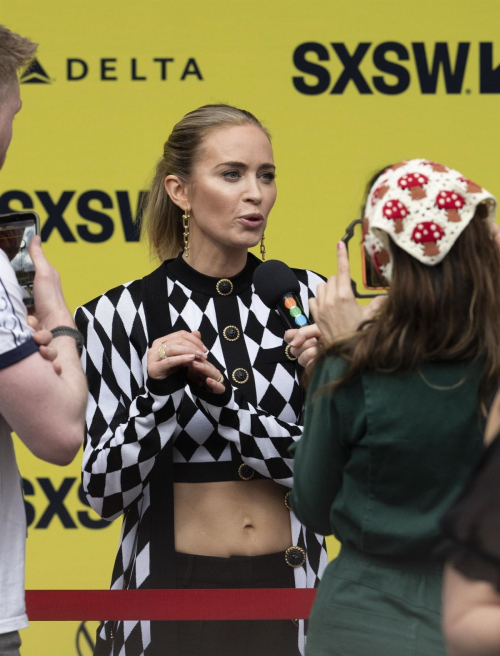 Emily Blunt at The Fall Guy Premiere at SXSW, March 2024 4