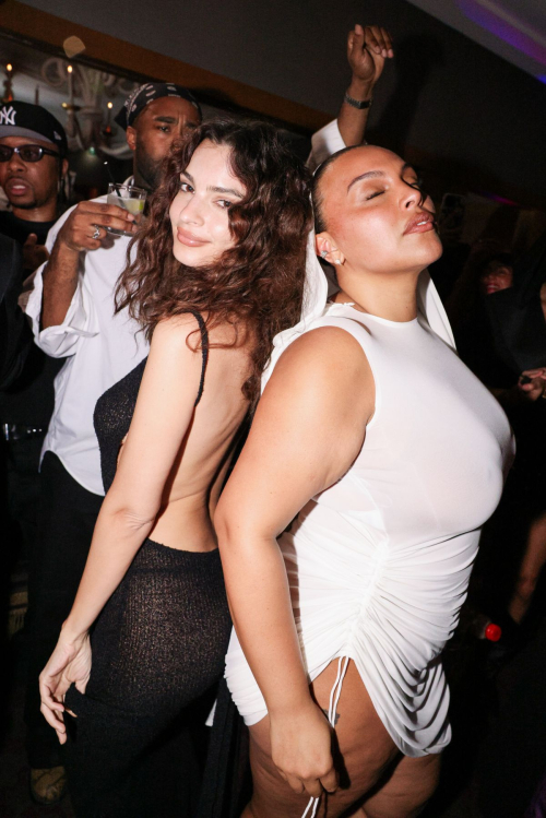 Emily Ratajkowski at Carlos Nazario’s Birthday Party Paris, February 2024 8