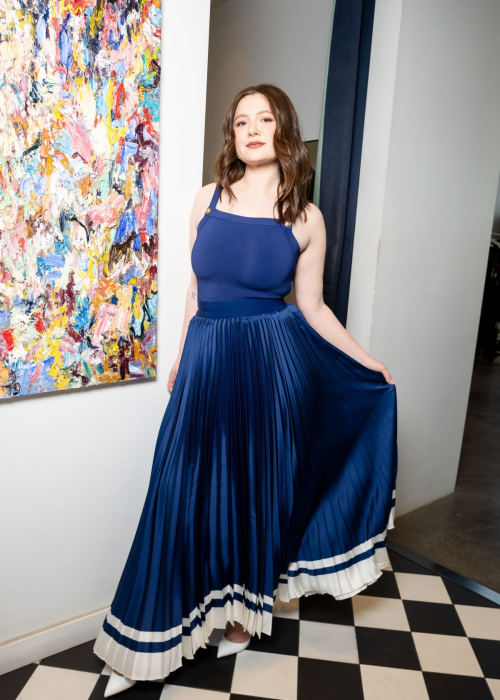 Emma Kenney at Alice + Olivia International Women’s Day Event, March 2024