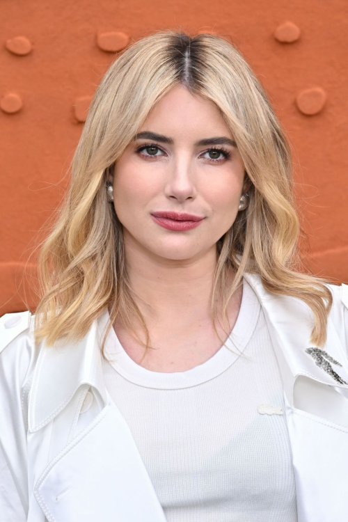 Emma Roberts at Lacoste Womenswear FW24 Show at Paris Fashion Week, March 2024 3