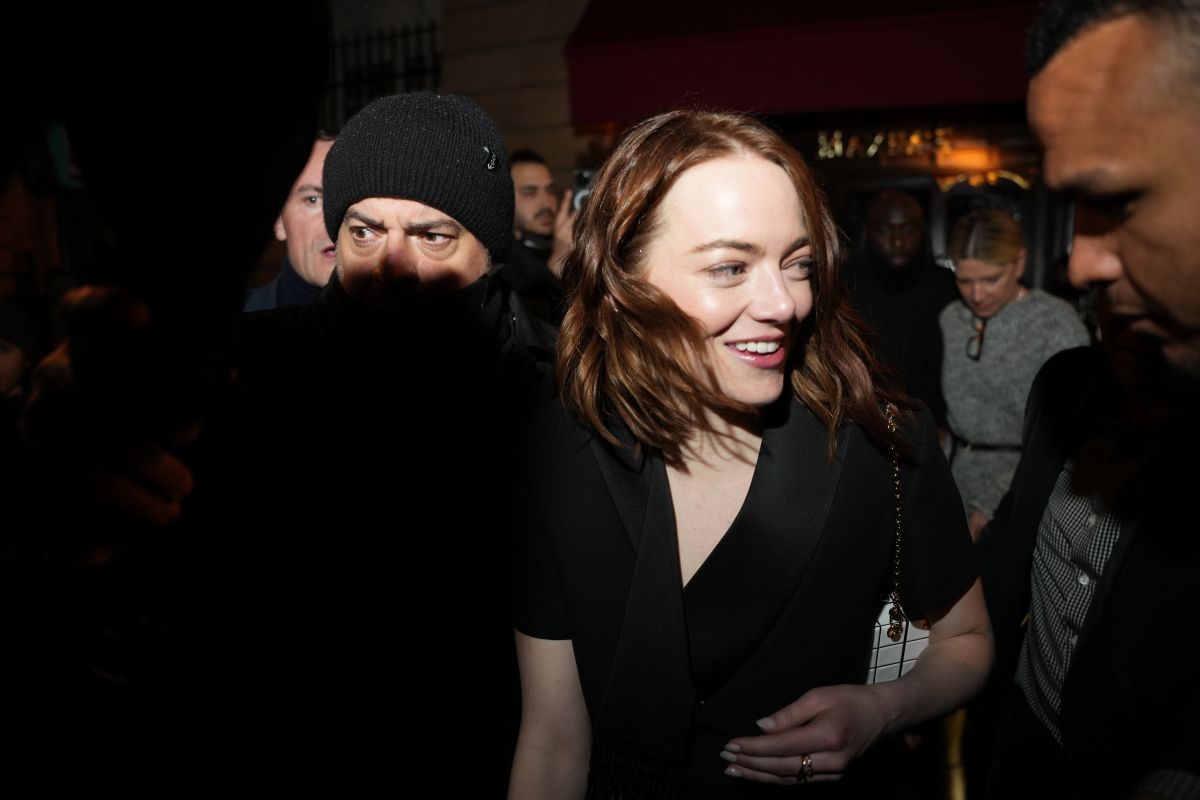 Emma Stone at Louis Vuitton Fashion Week Afterparty Paris, March 2024