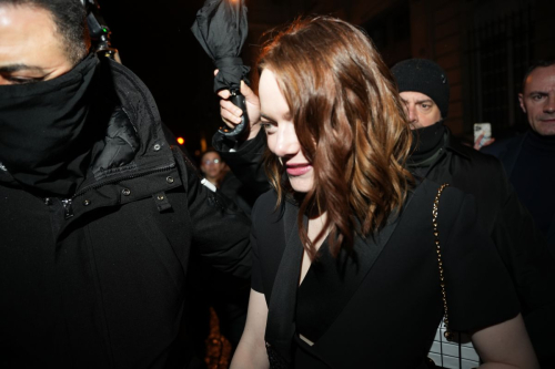 Emma Stone at Louis Vuitton Fashion Week Afterparty Paris, March 2024 4