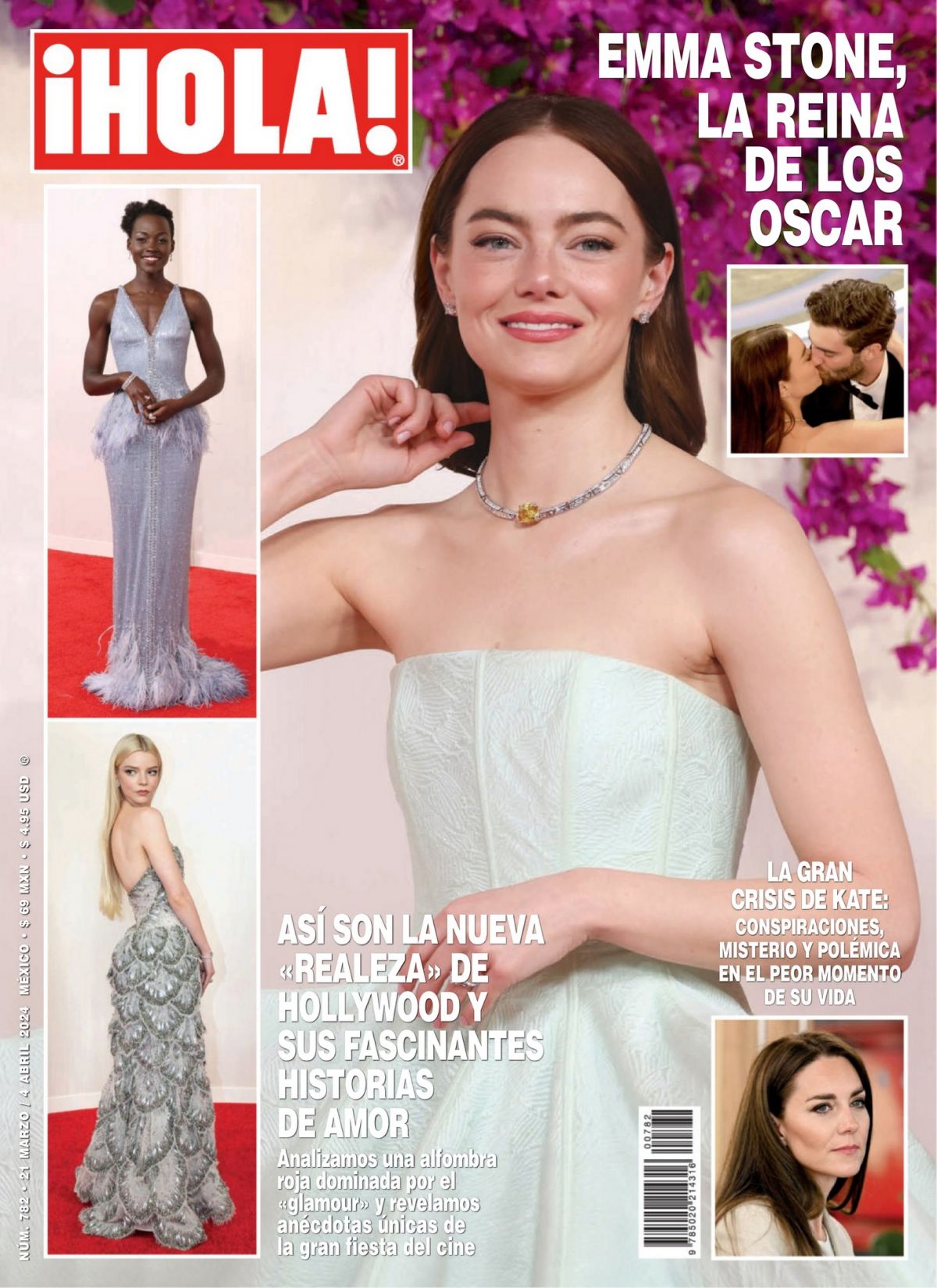 Emma Stone in Hola Magazine Mexico April 2024