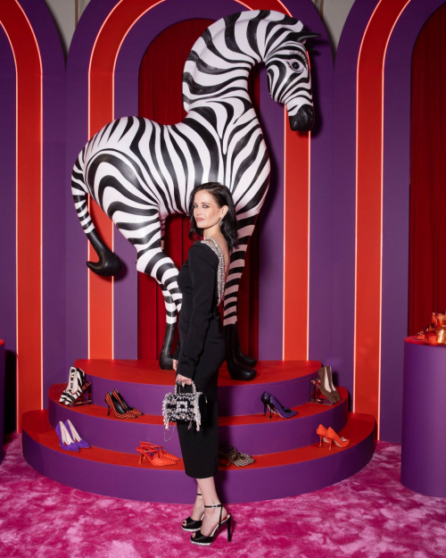 Eva Green at Vivier Op-Tical Roger Vivier Presentation Paris, February 2024 1