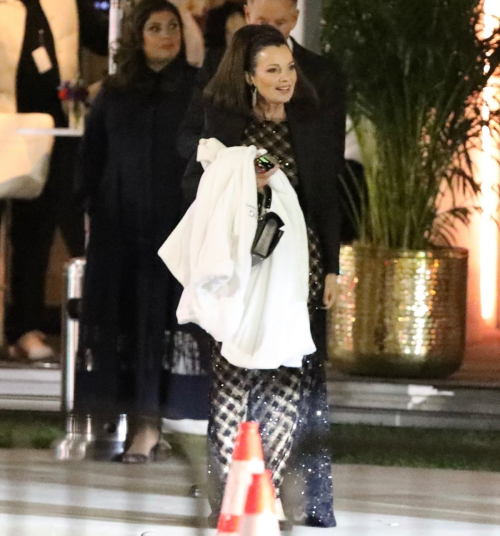 Fran Drescher Leaving Vanity Fair Oscar Party, March 2024 4