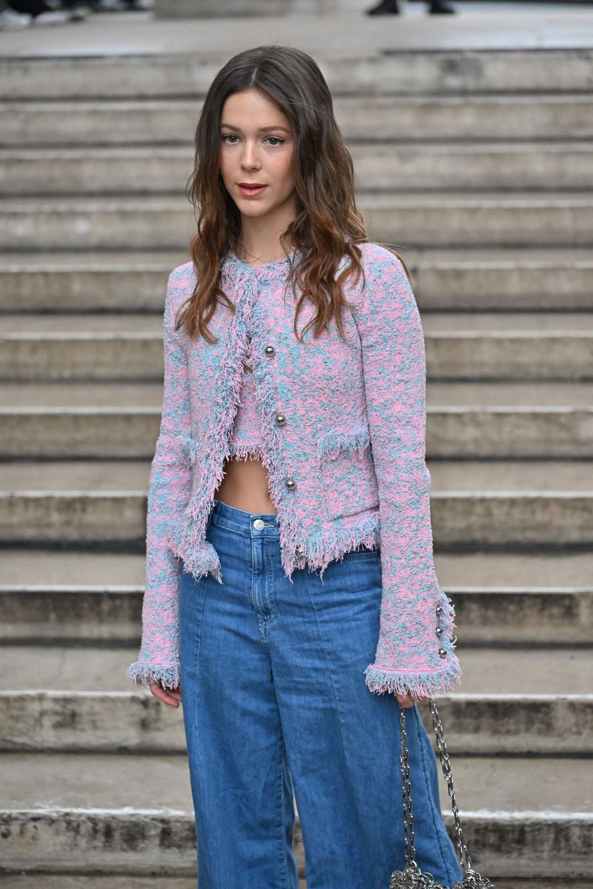 Georgina Amoros at Rabanne Show at Paris Fashion Week, February 2024