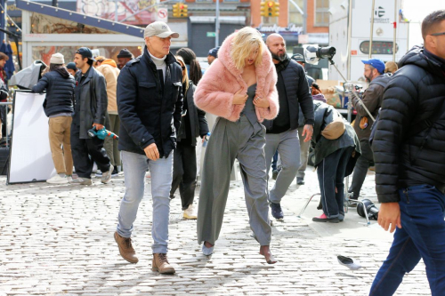 Gigi Hadid Filming a Maybelline Commercial on Mercer Street in New York, March 2024 1