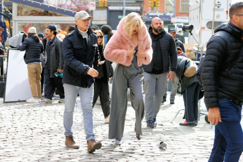 Gigi Hadid Filming a Maybelline Commercial on Mercer Street in New York, March 2024 4