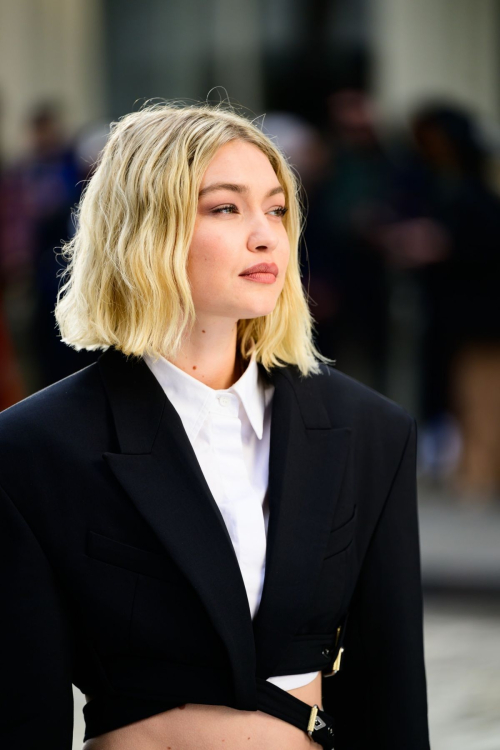 Gigi Hadid on the Set of a Commercial in New York, March 2024 2