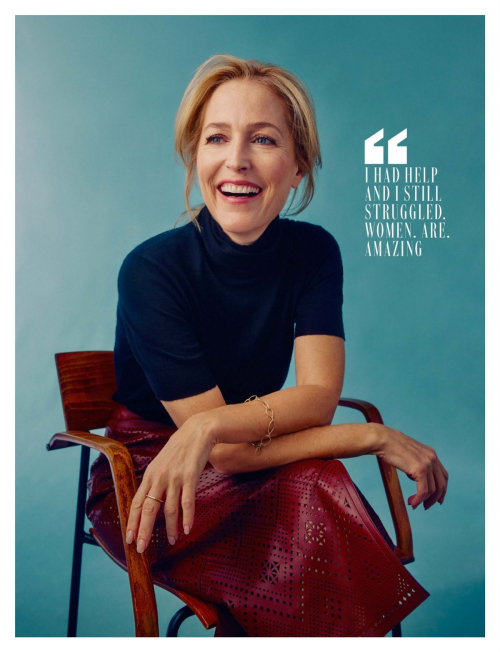 Gillian Anderson for Grazia UK Magazine, March 2024 3