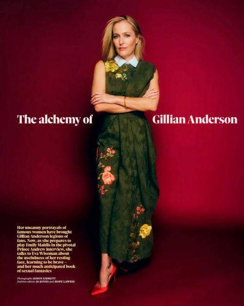 Gillian Anderson in The Observer Magazine, March 2024 6