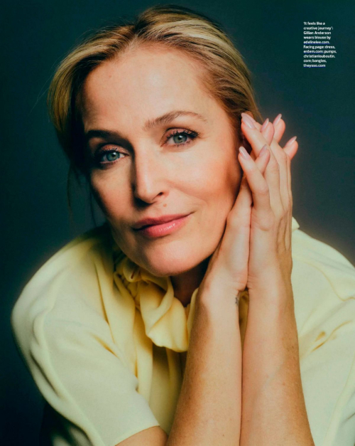 Gillian Anderson in The Observer Magazine, March 2024 7