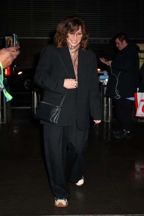 Gina Gershon Arrives at SNL After-party in New York, March 2024 1