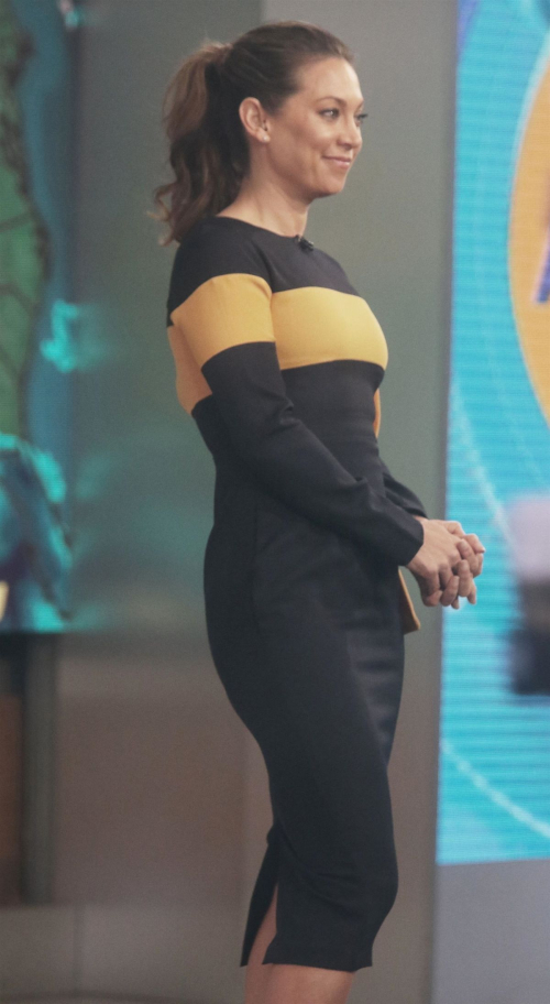 Ginger Zee on the Set of Good Morning America, March 2024 3