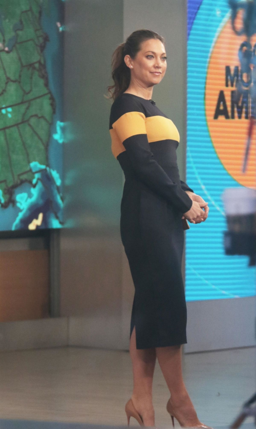 Ginger Zee on the Set of Good Morning America, March 2024 5