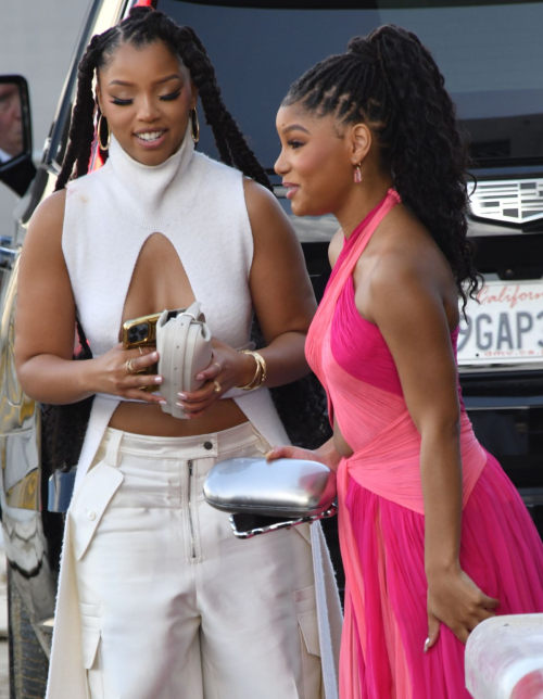 Halle and Chloe Bailey at 2024 Essence Black Women in Hollywood Awards, March 2024 2