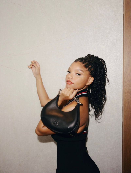 Halle Bailey at Off-White Paris Fashion Week Photoshoot, February 2024 3