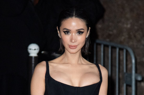 Heart Evangelista at Mugler Womenswear Fall/Winter Show Paris Fashion Week, March 2024 2