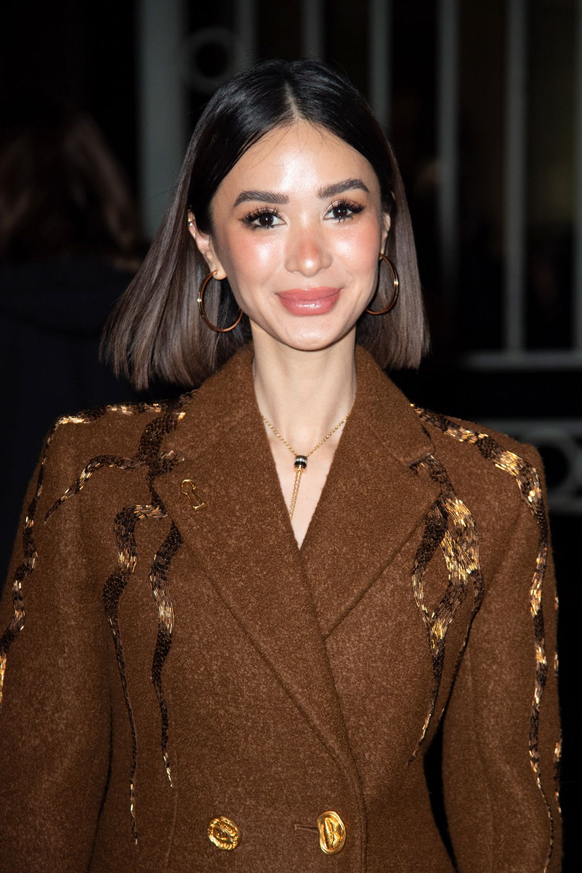 Heart Evangelista at Schiaparelli Show Paris Fashion Week, February 2024