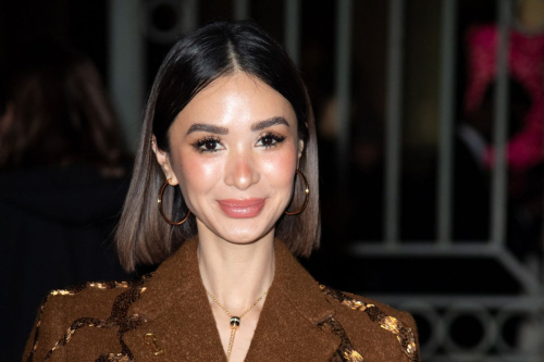 Heart Evangelista at Schiaparelli Show Paris Fashion Week, February 2024 1