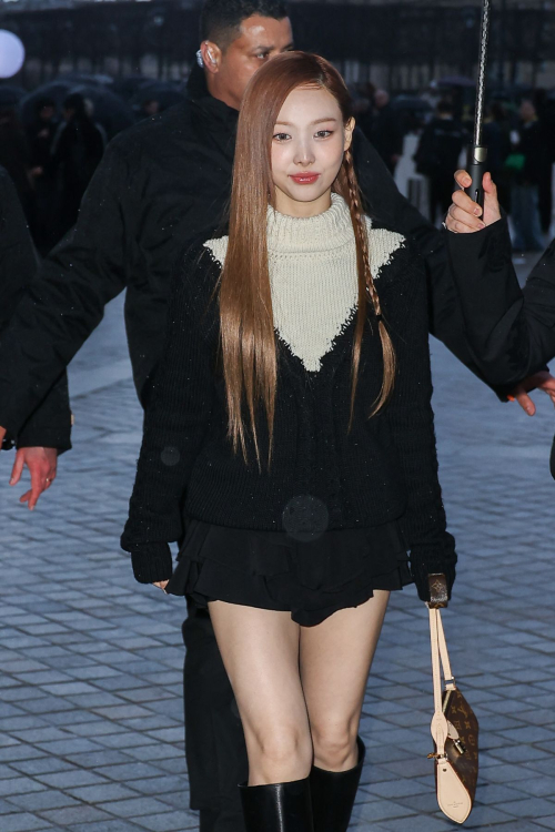 Im Na-Yeon at Louis Vuitton Fashion Show Paris Fashion Week, March 2024