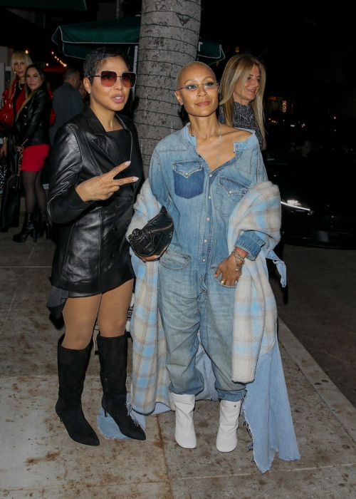 Jada Pinkett Smith and Toni Braxton Out for Dinner at Cipriani in Beverly Hills, March 2024 1