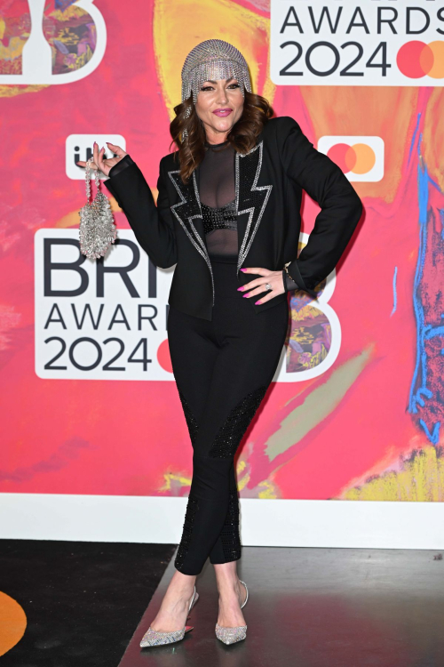 Jaime Winstone at Brit Awards 2024 at O2 Arena in London, March 2024 1