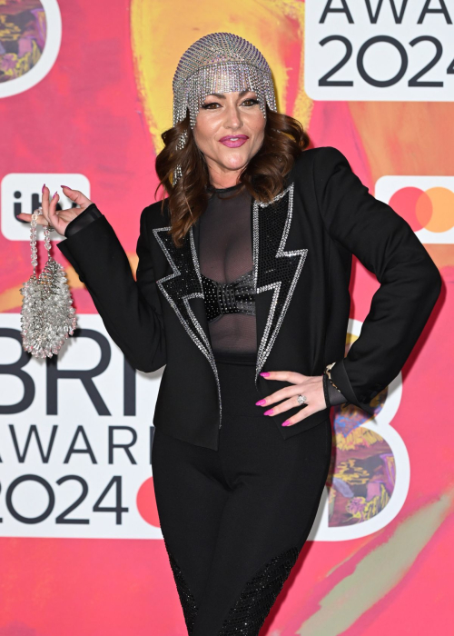 Jaime Winstone at Brit Awards 2024 at O2 Arena in London, March 2024 2