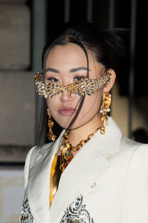 Jaime Xie at Schiaparelli Show Paris Fashion Week, February 2024 3