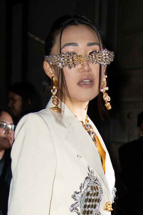 Jaime Xie at Schiaparelli Show Paris Fashion Week, February 2024 5