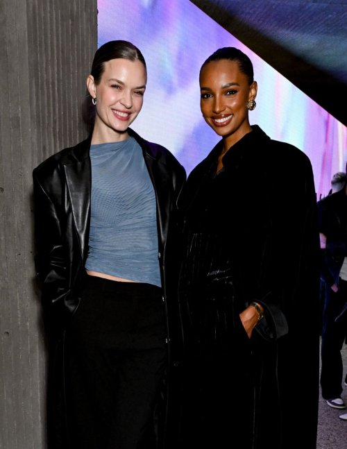 Jasmine Tookes and Josephine Skriver at Giorgio Armani Prisma Glass Launch Party in Beverly Hills, March 2024 1