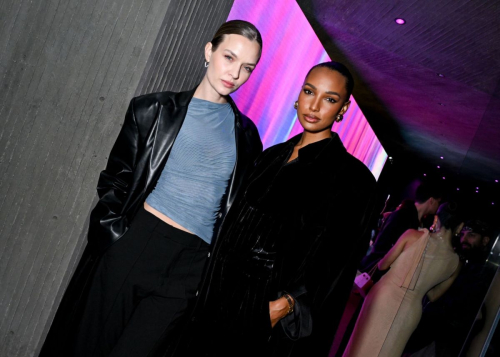 Jasmine Tookes and Josephine Skriver at Giorgio Armani Prisma Glass Launch Party in Beverly Hills, March 2024 2