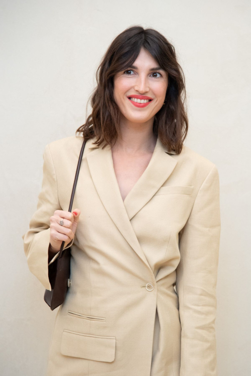 Jeanne Damas at PFW Simon Jacquemus Medal Photocall Paris, March 2024 2