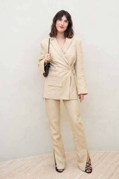 Jeanne Damas at PFW Simon Jacquemus Medal Photocall Paris, March 2024 5