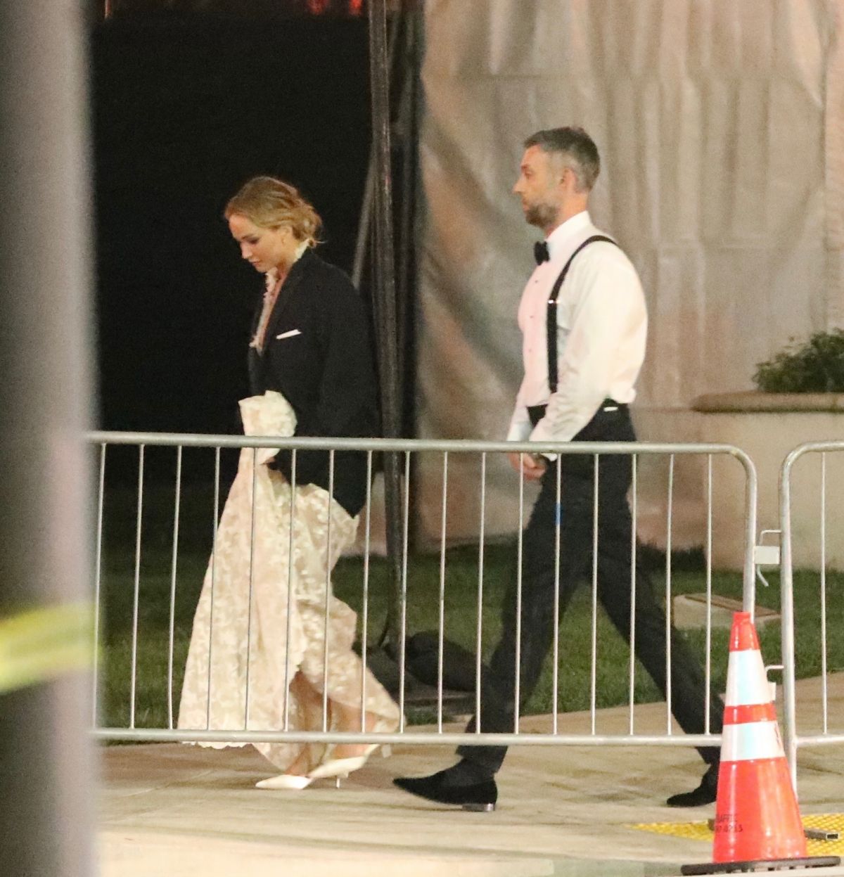 Jennifer Lawrence Leaves Vanity Fair Oscar Party, March 2024