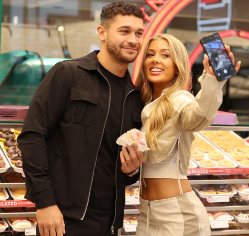 Jess Gale at PrettyLittleThing X Krispy Kreme Donuts London, March 2024 4