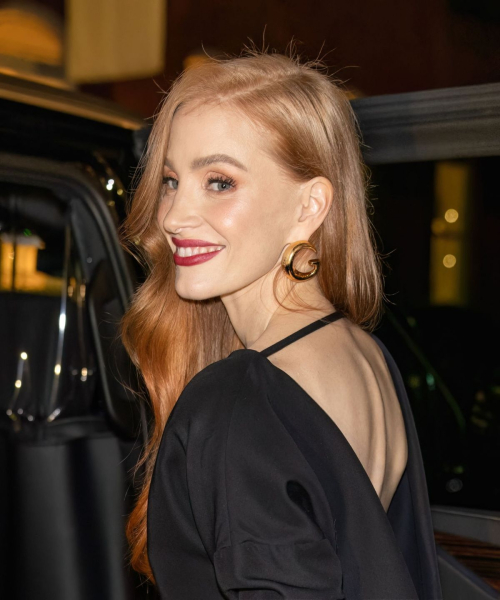 Jessica Chastain Night Out in New York, February 2024 2